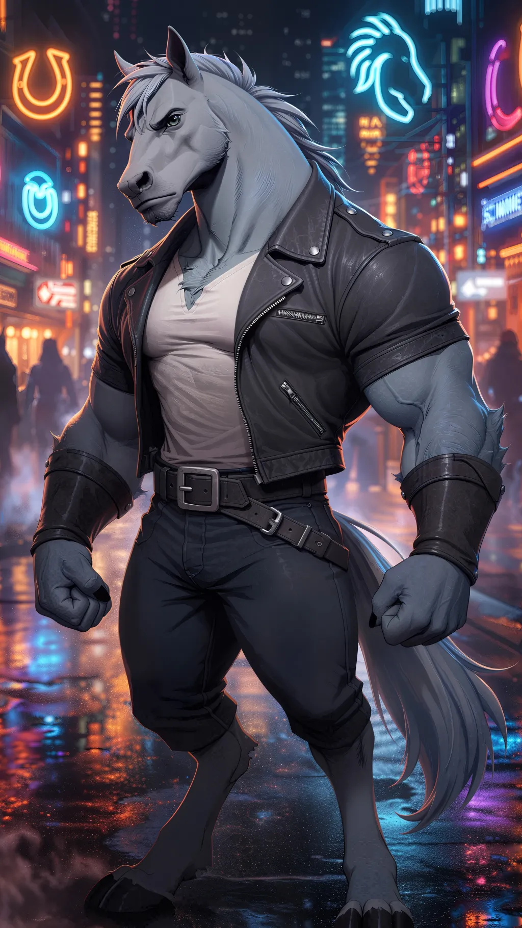 ai character: Granger Manehart background