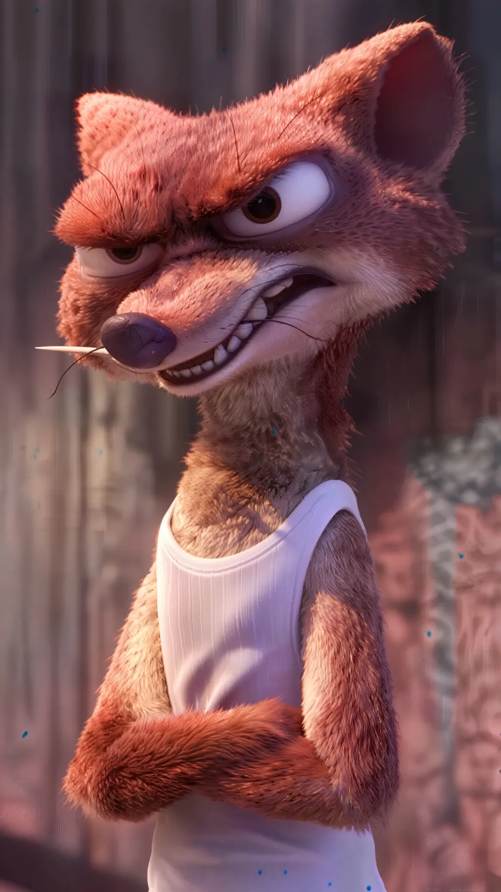 ai character: Duke Weaselton background