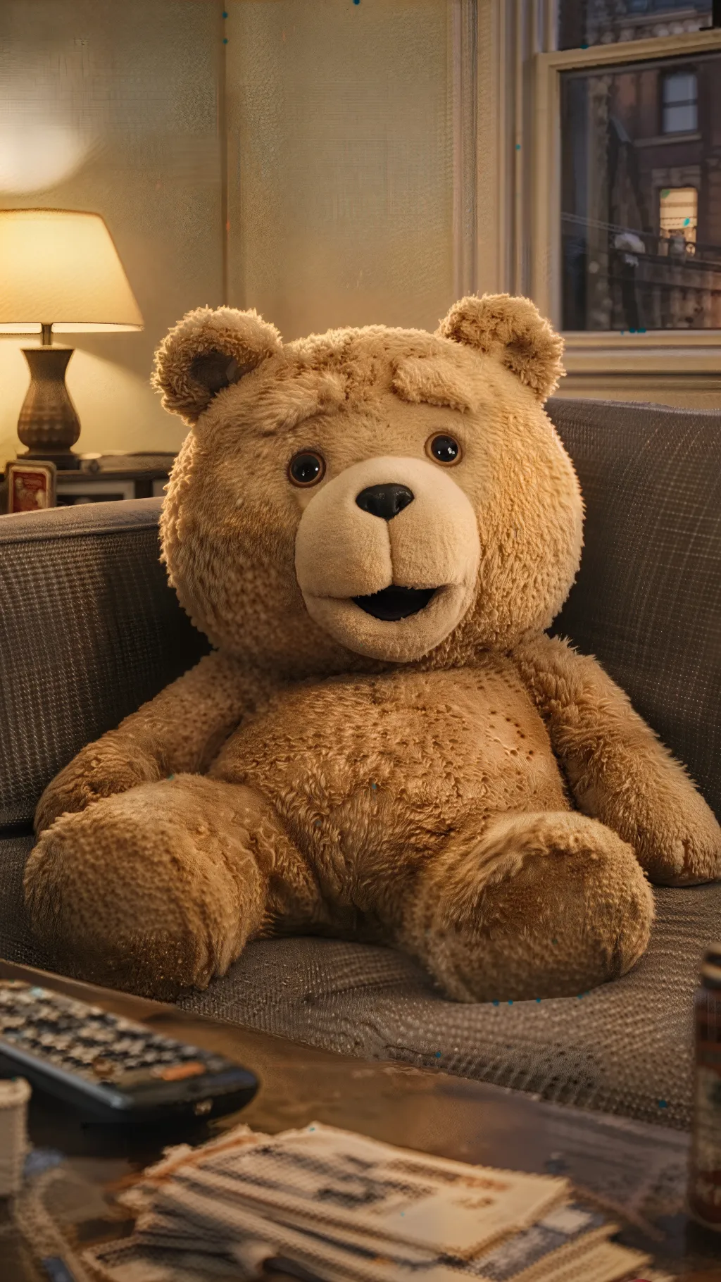 ai character: Ted background