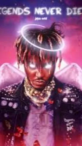 ai character: Juice WRLD background