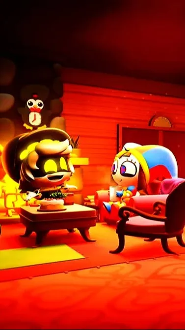 ai character: The Glitch Inn background