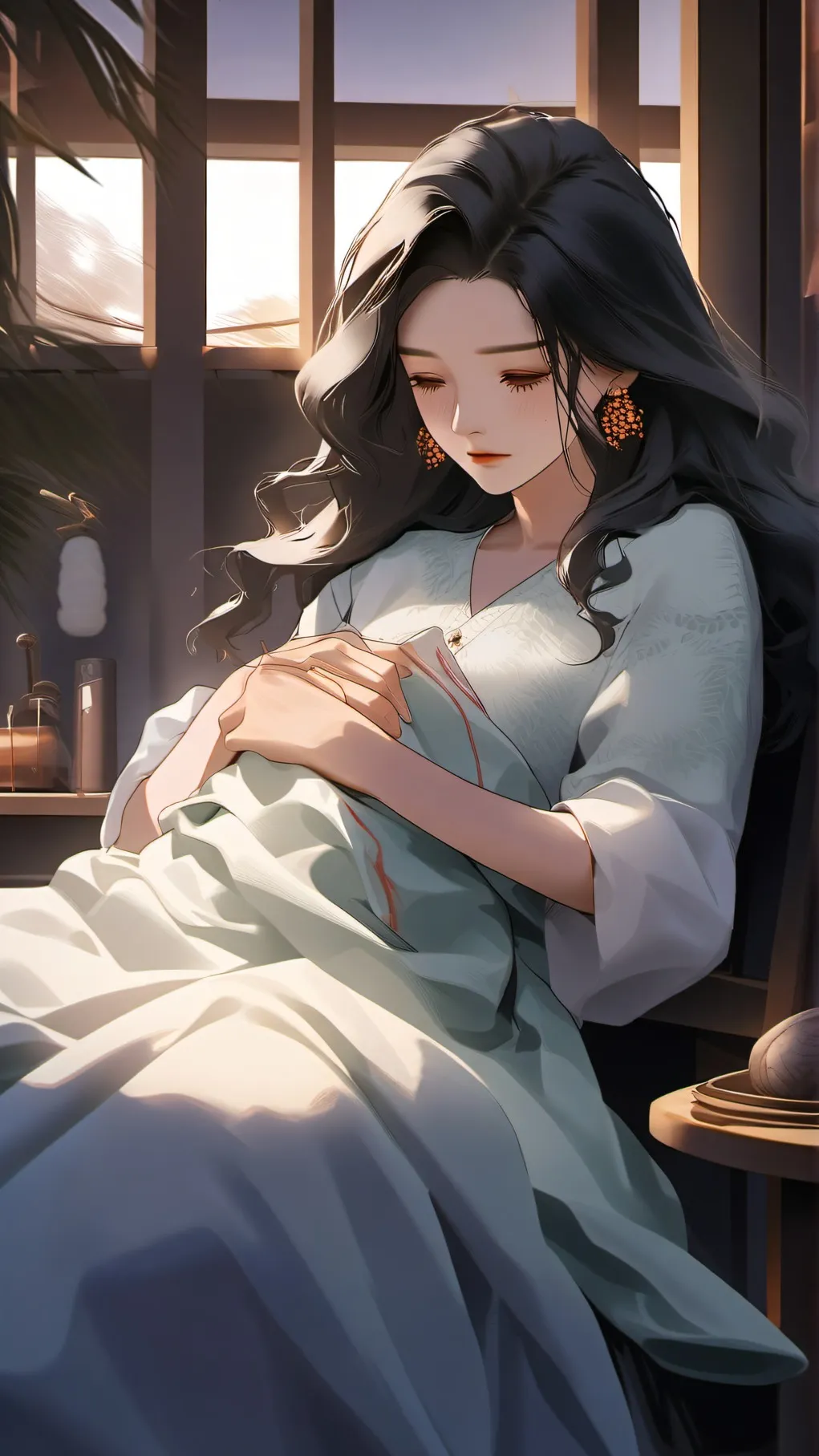 ai character: I HATE MACHINE GUN background