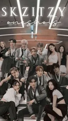 ai character: Stray Kids x Itzy background