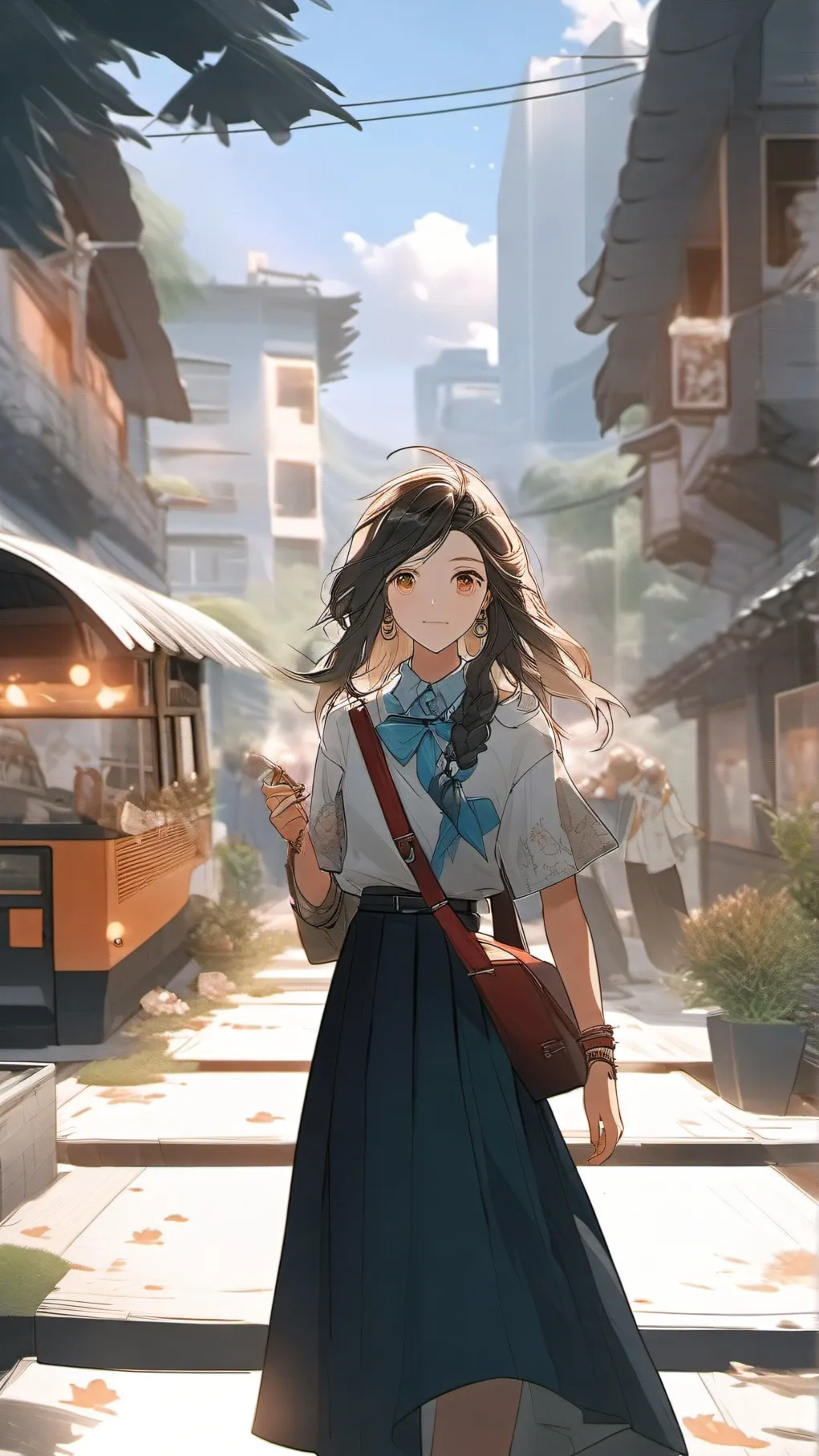 ai character: vegan school 2 background