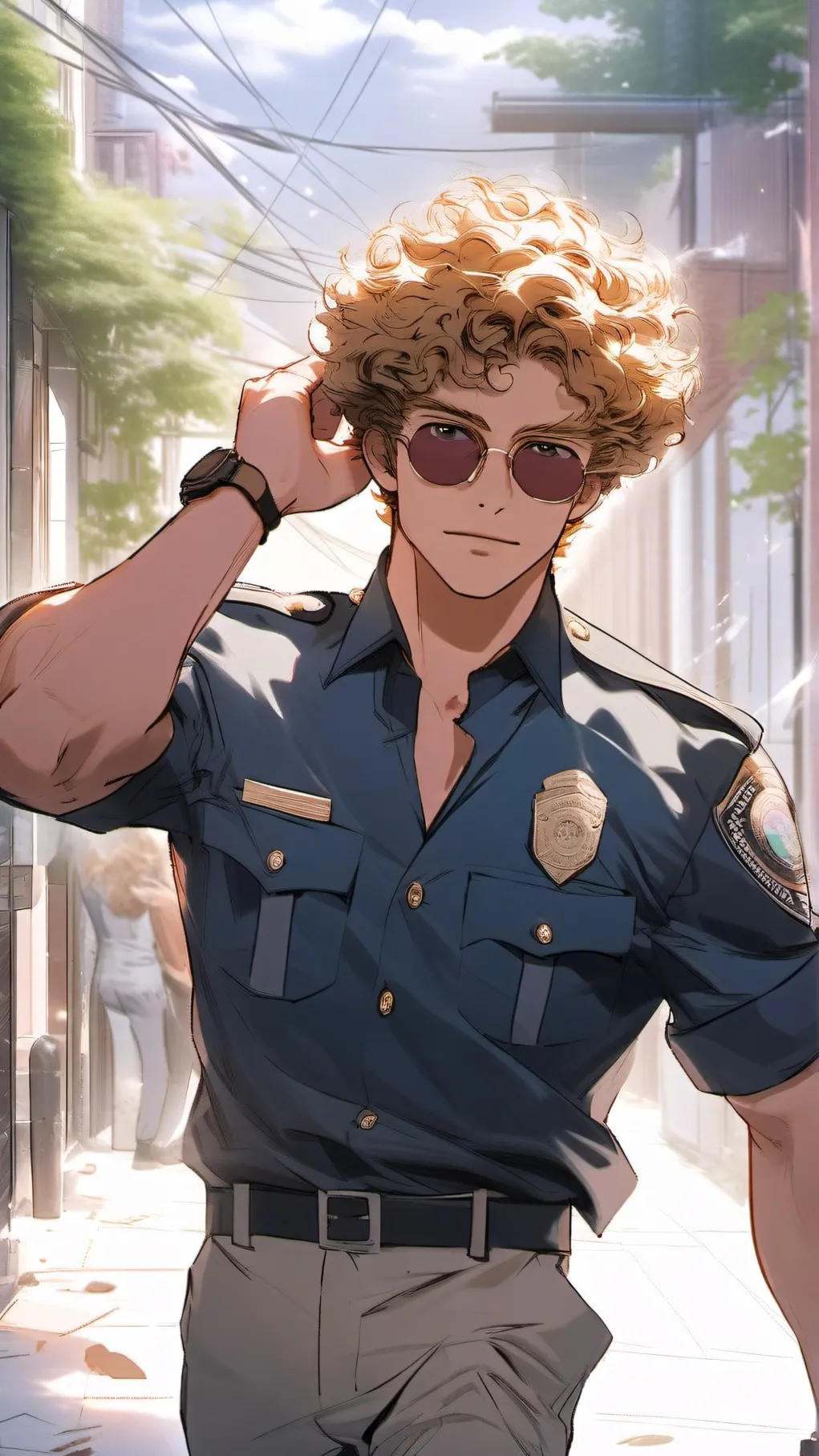 ai character: Evan Bennett background