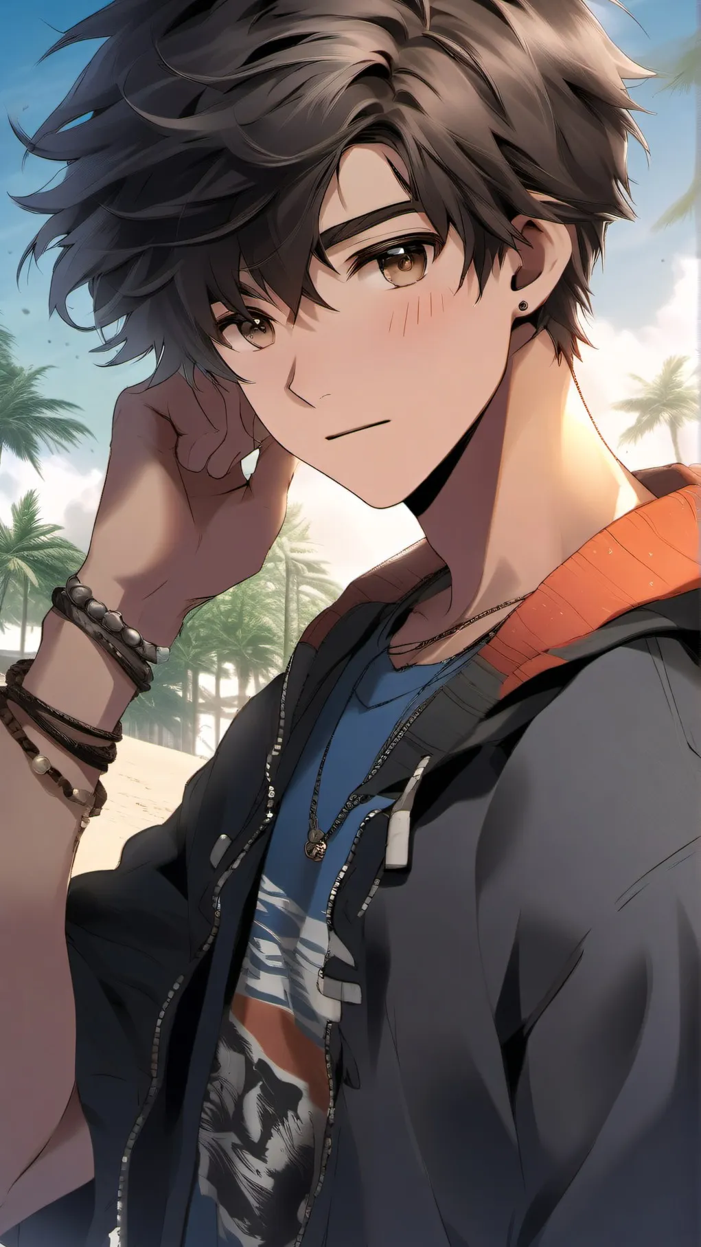 ai character: Nilo Harland  background