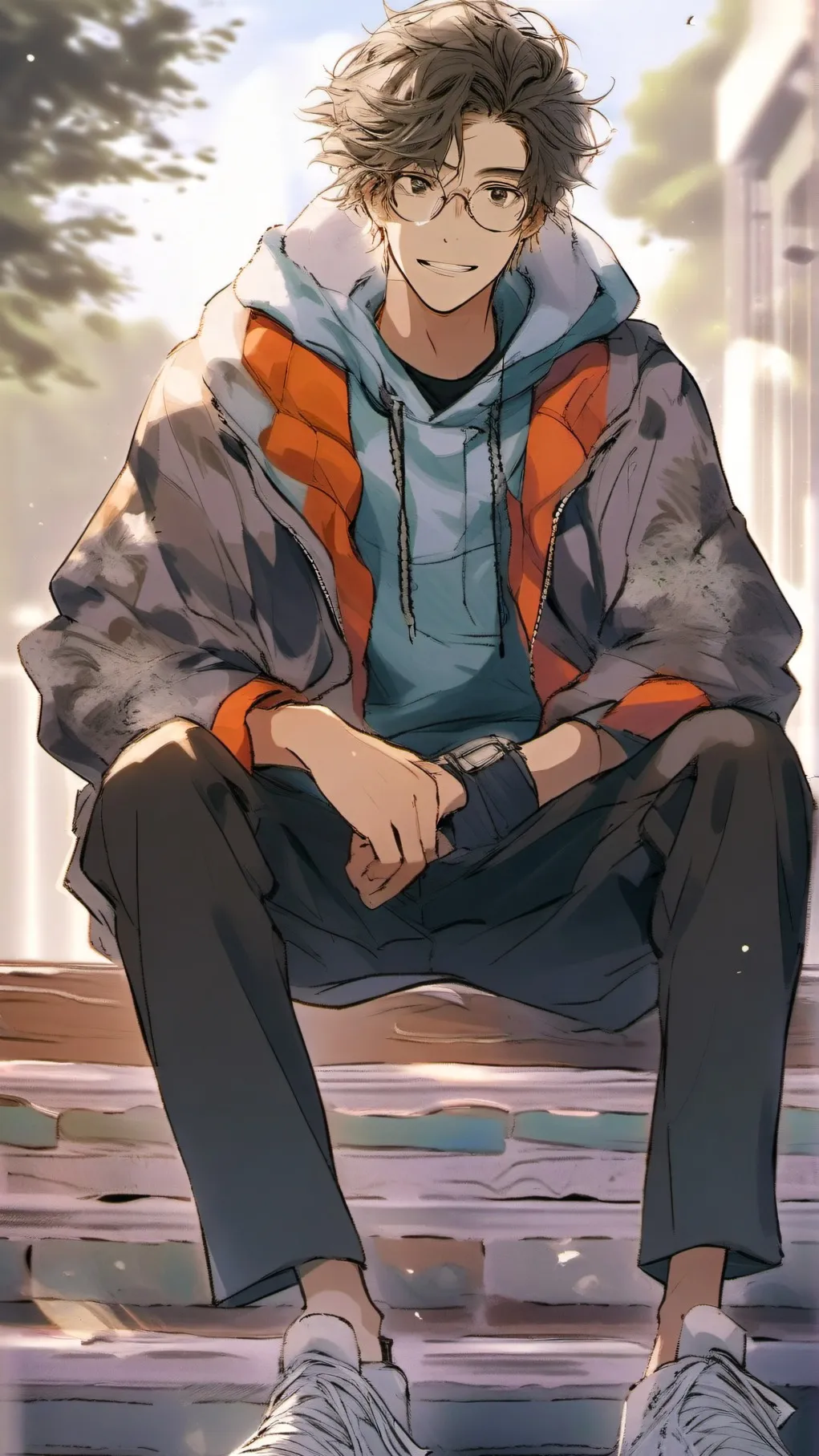 ai character: Jake  background