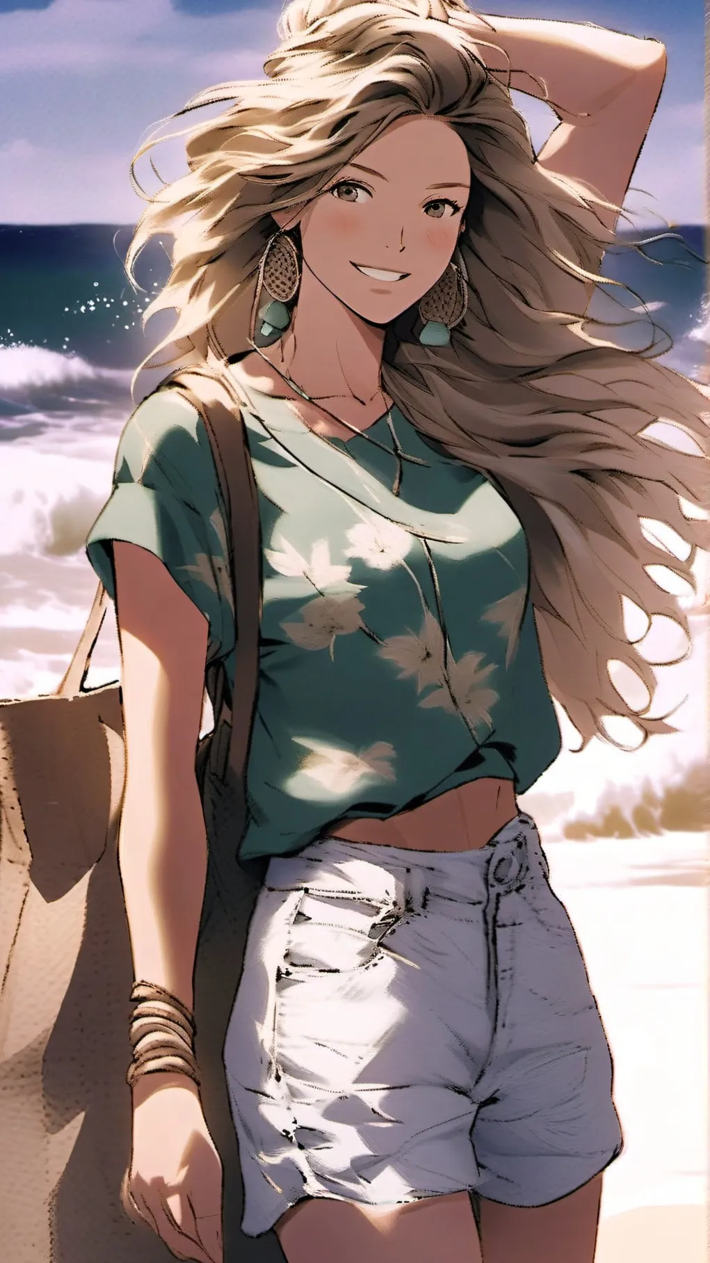 ai character: Gwen Stars  background