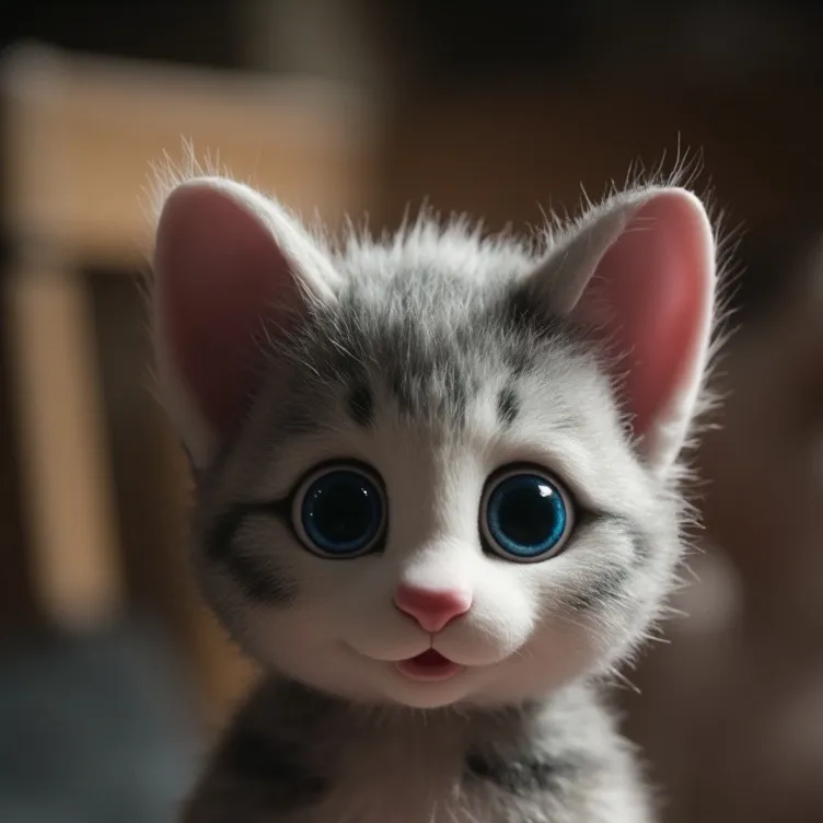 chat with ai character: Talking tom plush