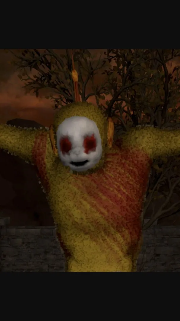 ai character: Laa Laa background