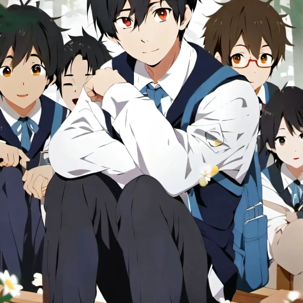 chat with ai character: Boys School