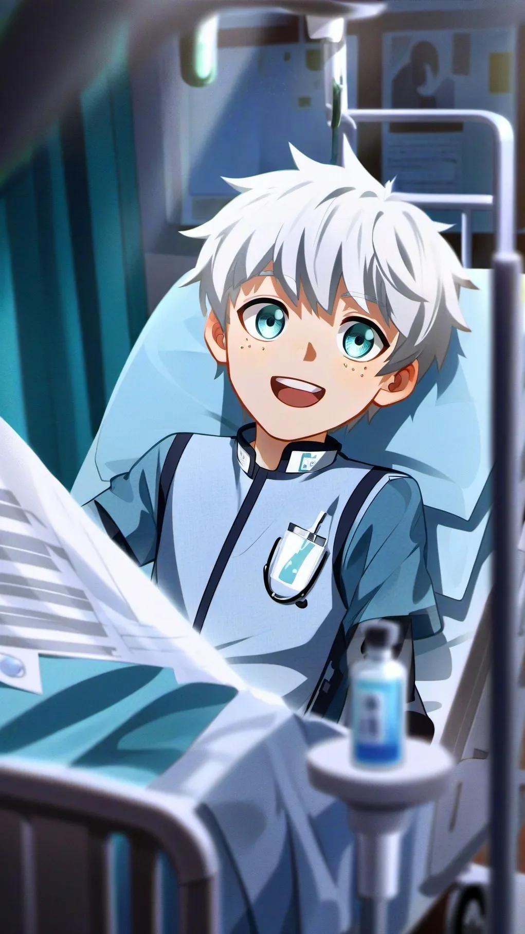 ai character: 🏥Zack🏥 background