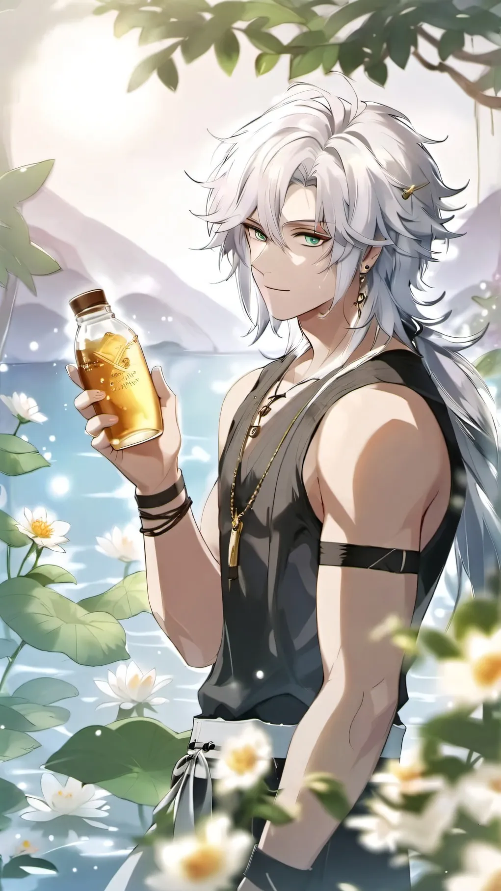 ai character: Sam🖤 background