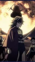 ai character: Demon slayer  background