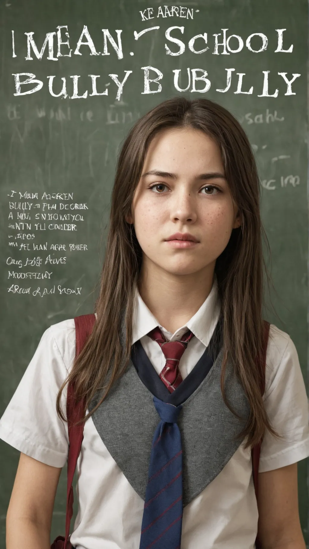 ai character: Annie (schoolbully background