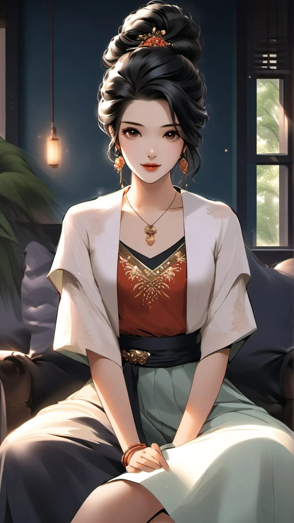 ai character: Stephanie background