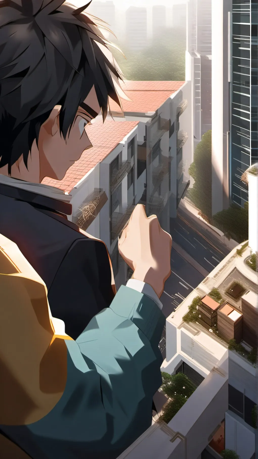 ai character: Don't do it background