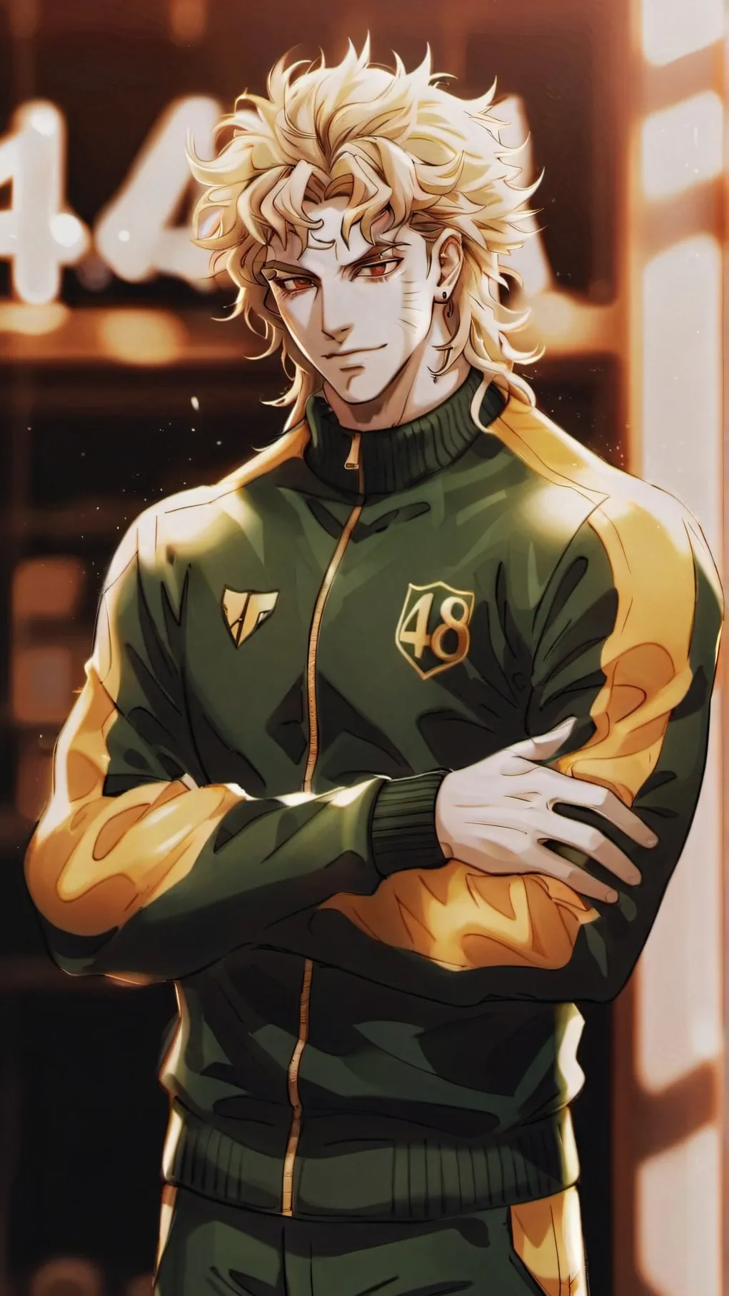 ai character: DIO (Squid Game 2) background