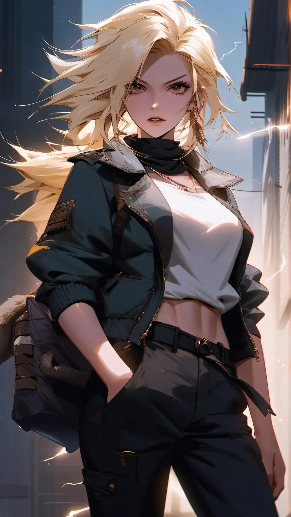 ai character: Vera L background