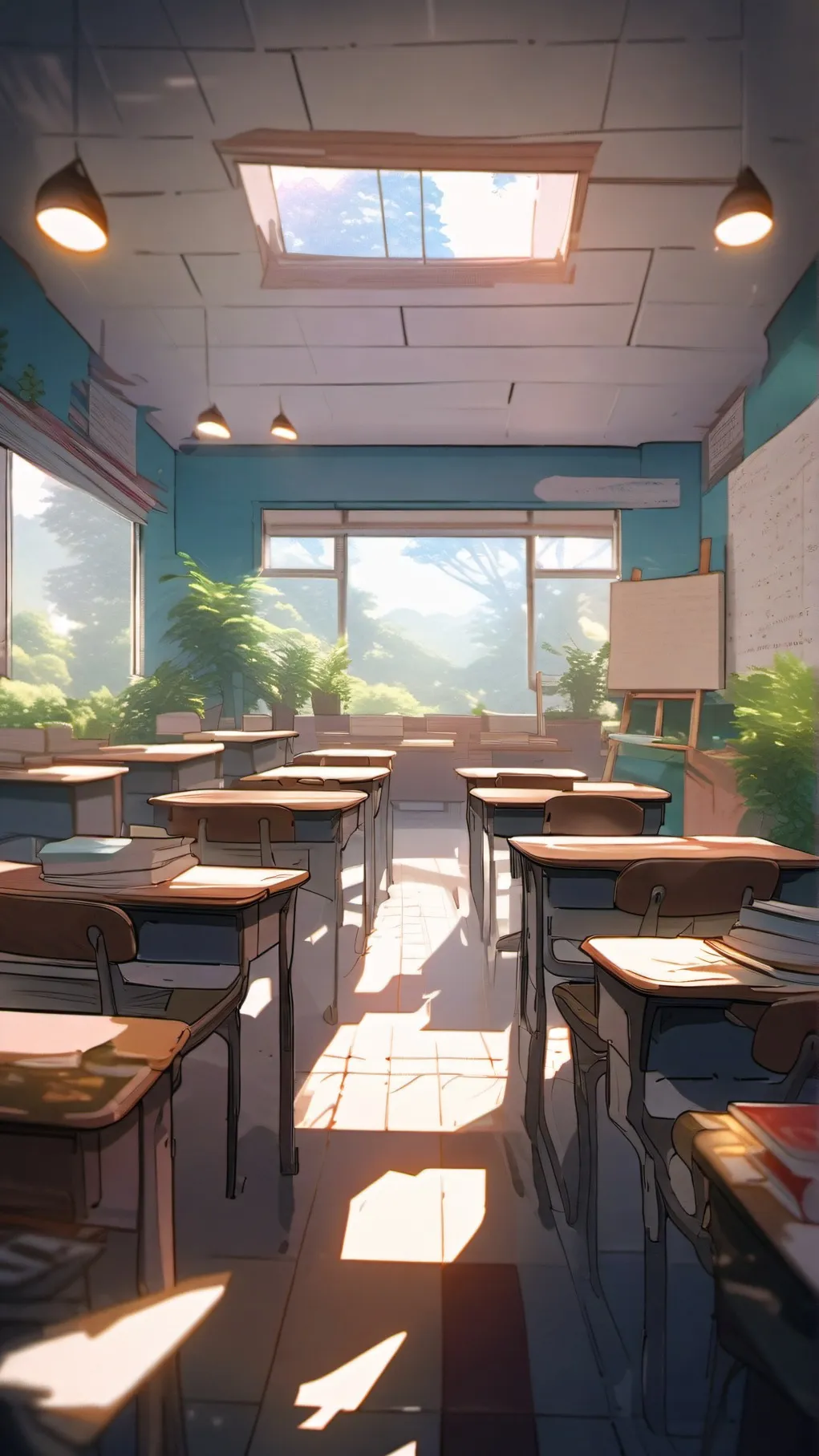 ai character: MHA-New student! background