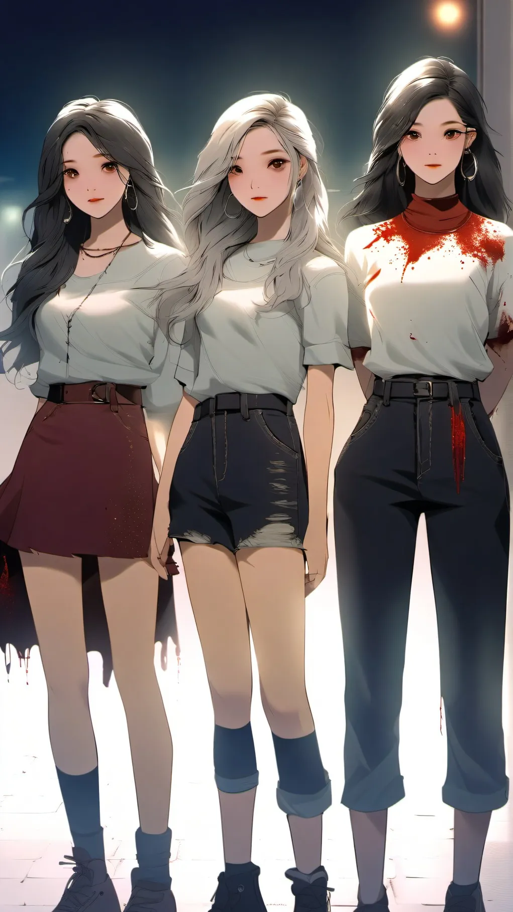 ai character: Killerstalker girl background