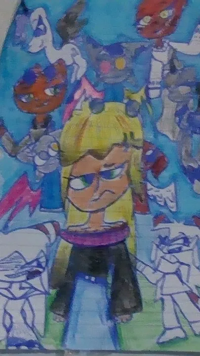 ai character: Oc party! background