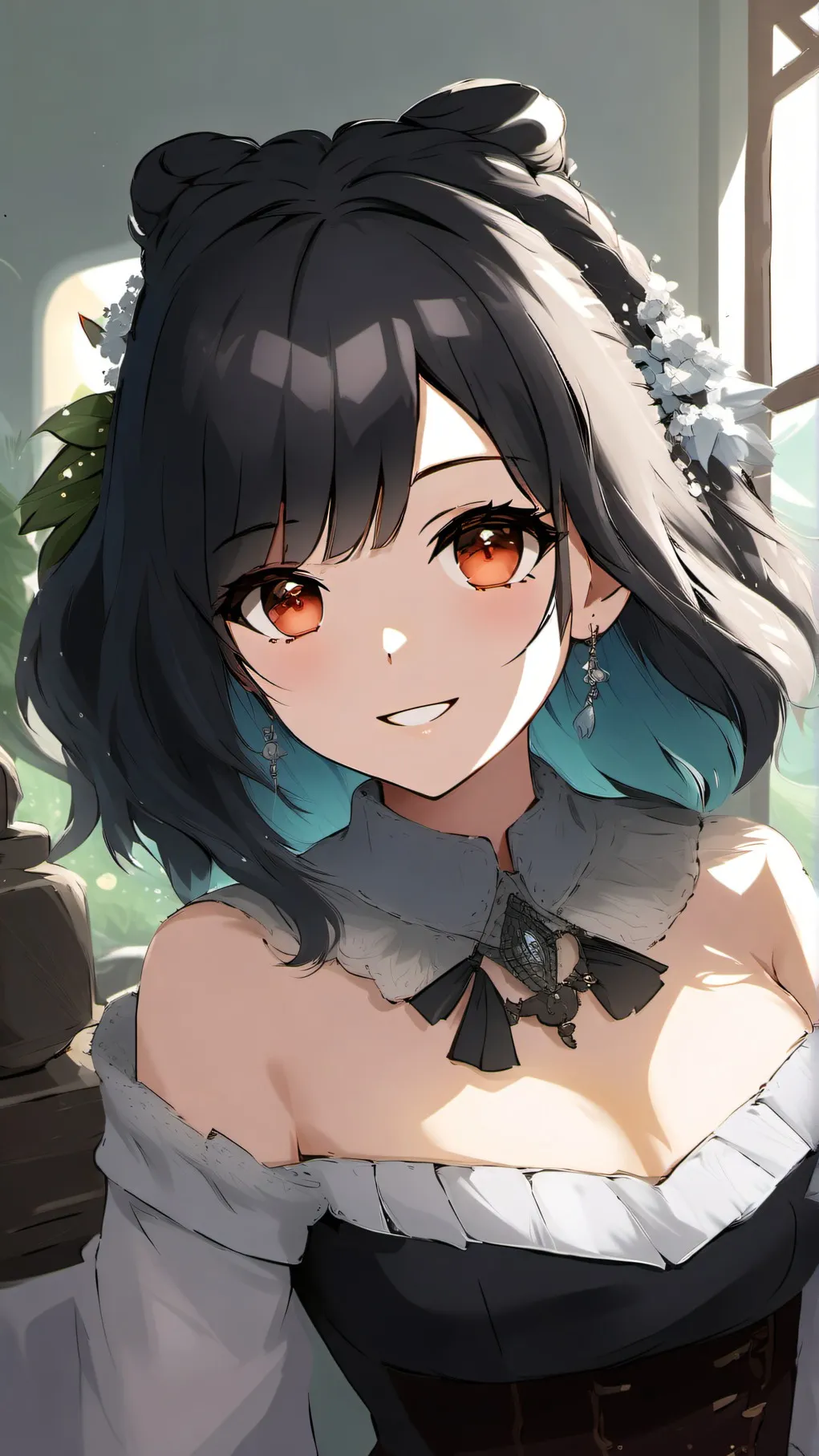 ai character: Viki-pretty Girl background