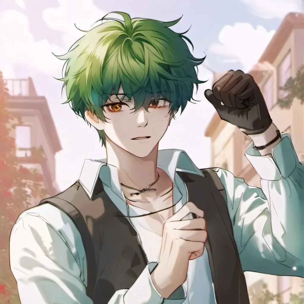 chat with ai character: v-deku au