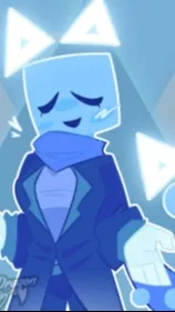 ai character: Cube 2/10 background