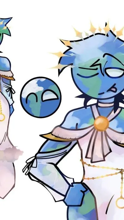 ai character: Earth background