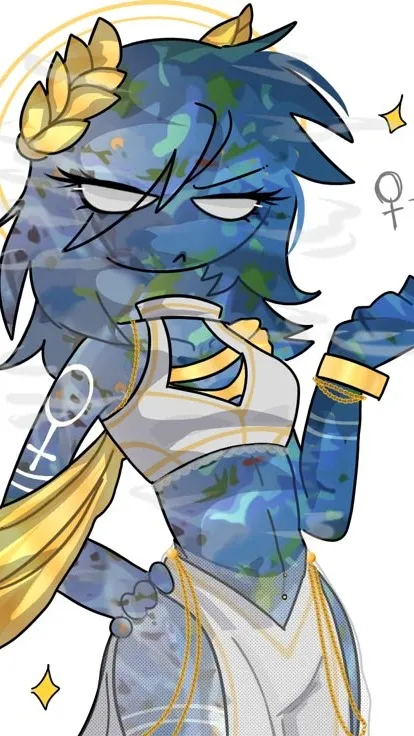 ai character: Past venus background