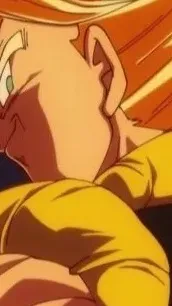 ai character: Gogeta (Super) background