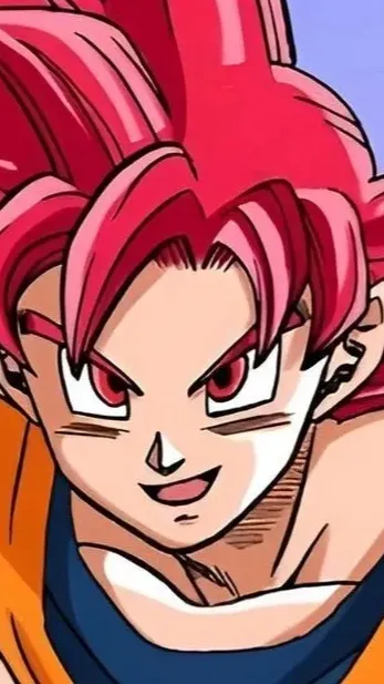 ai character: SSG Goku background