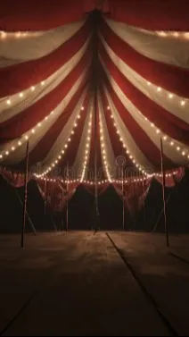 ai character: PJO circus background