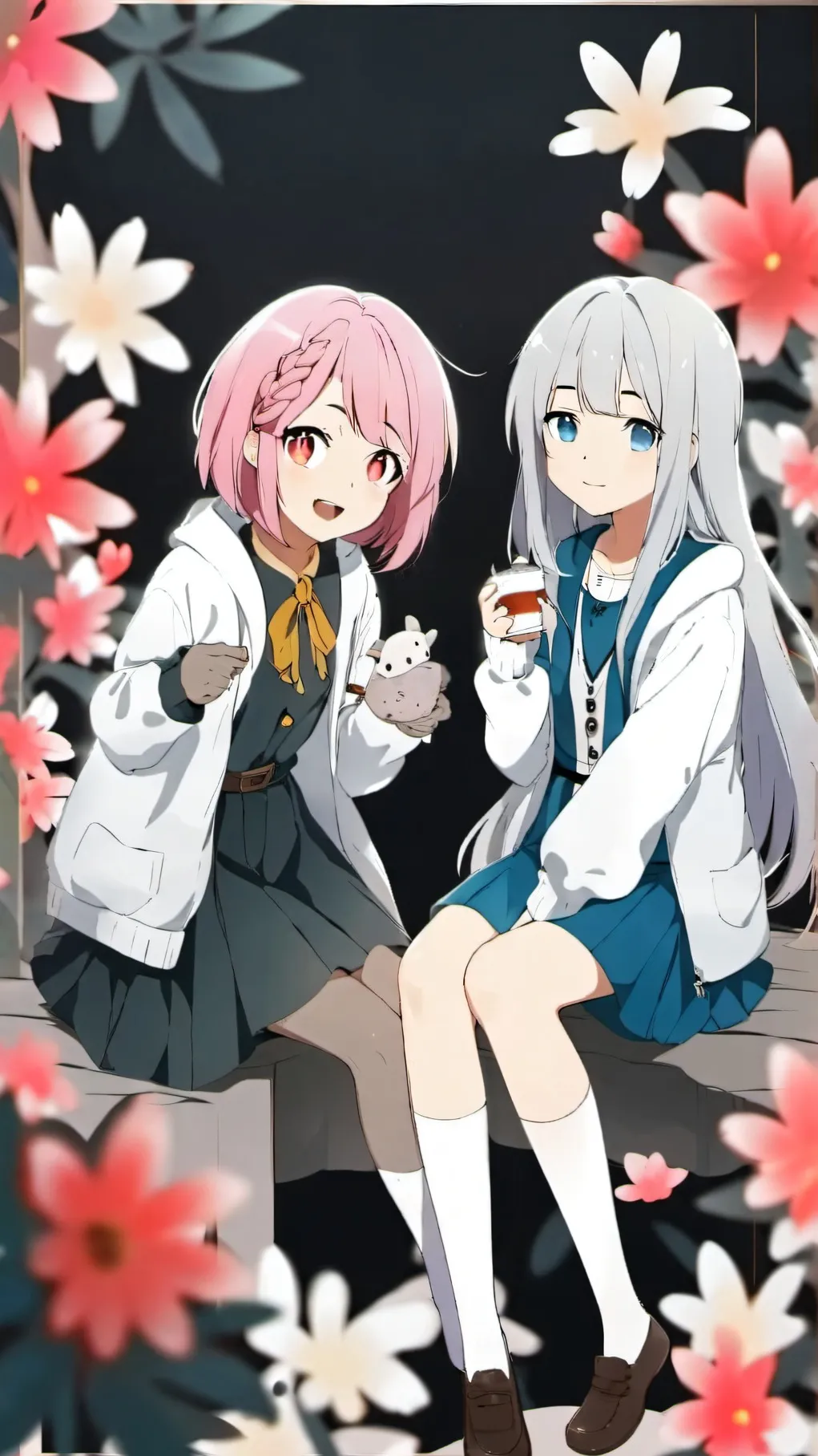 ai character: MHA x SPYXFAMILY?! background