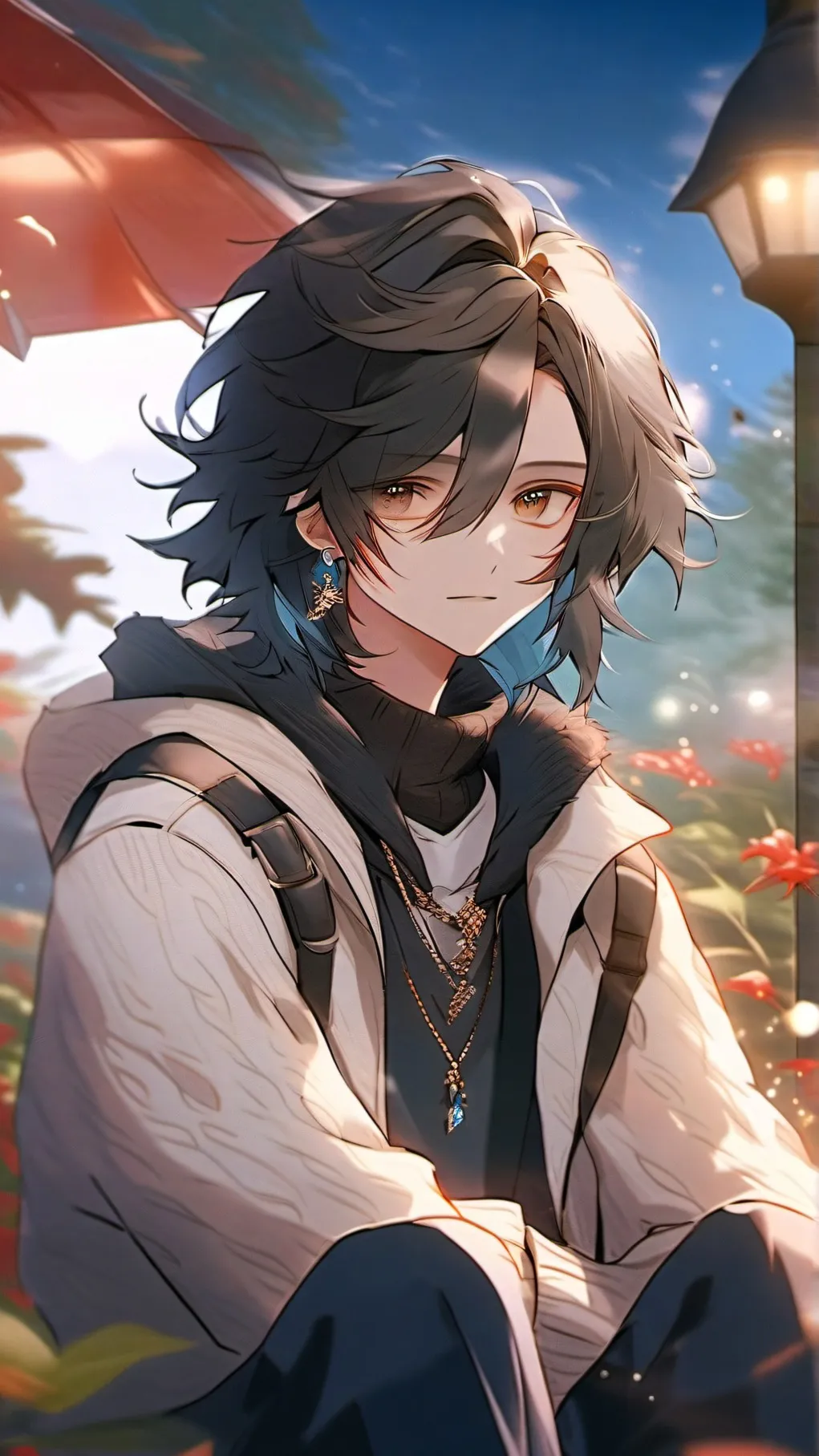 ai character: Evan background