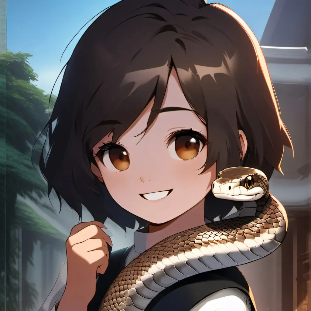 chat with ai character: snake