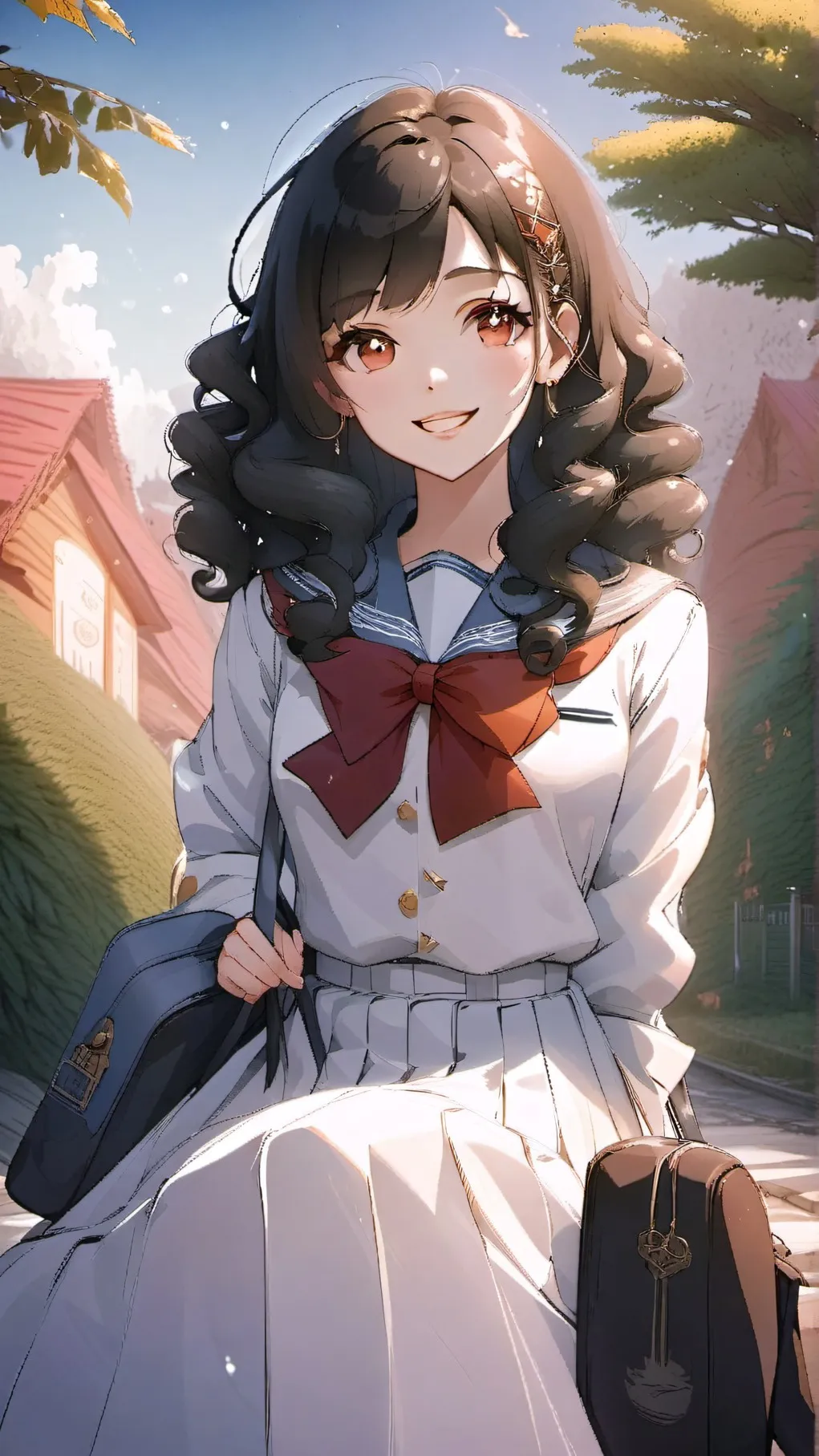 ai character: Sunny background