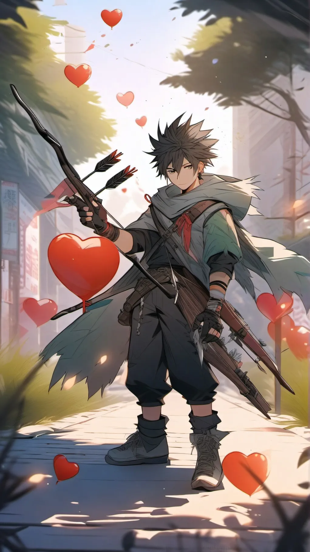 ai character: anti-love boy background