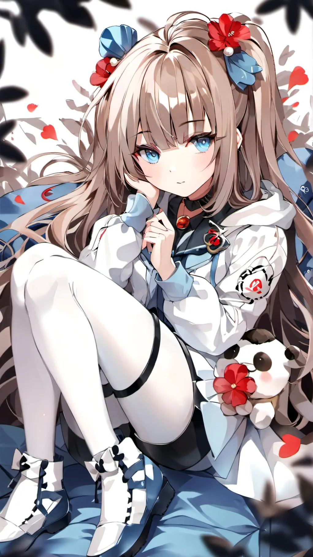 ai character: Aurora background