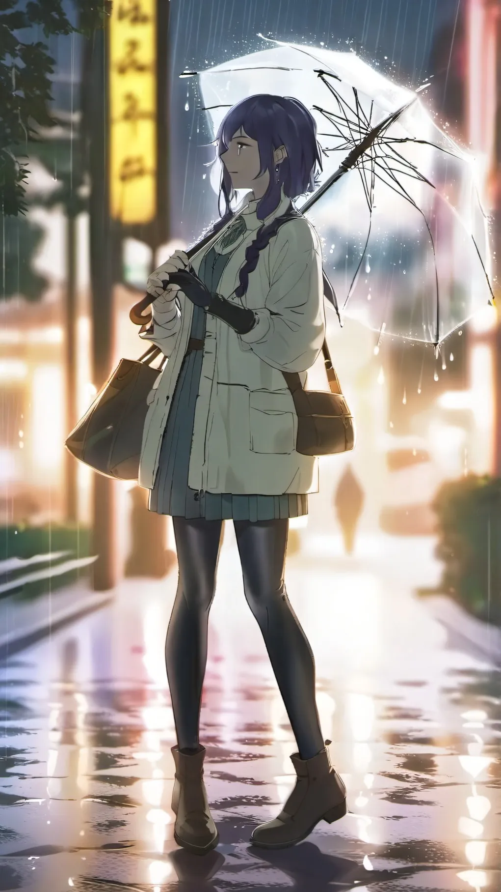 ai character: Aria background