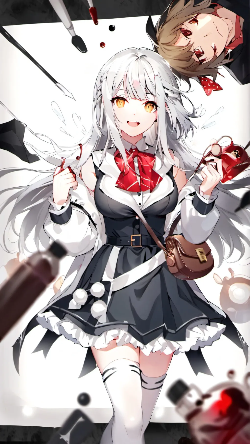 ai character: loser ranger girls background