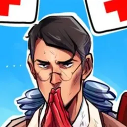 chat with ai character: Medic TF2 stressed