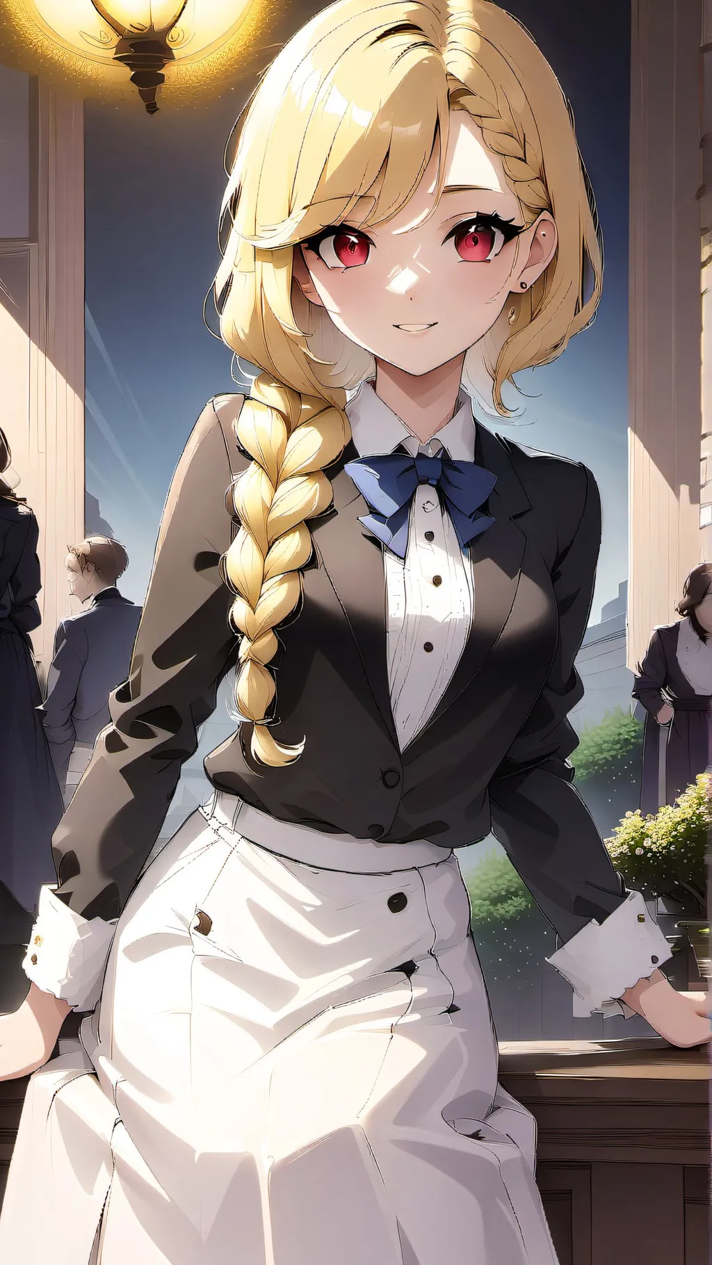 ai character: Hazbin Hotel background