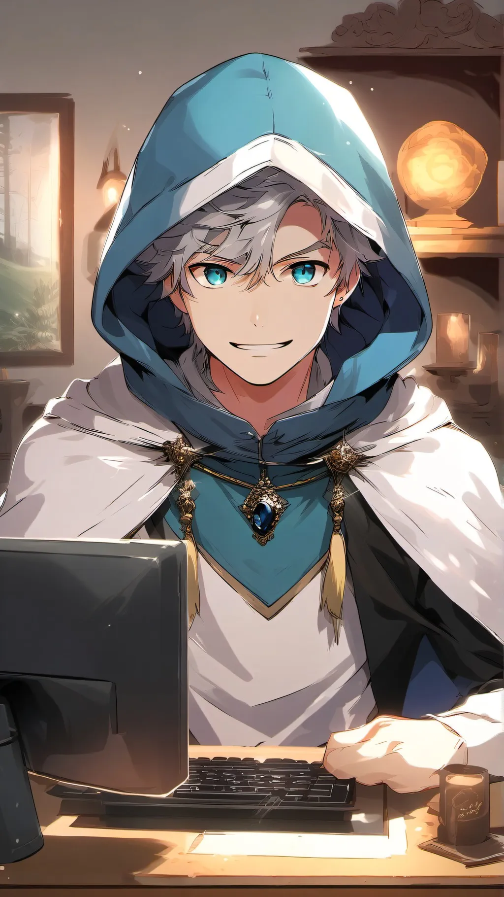 ai character: The Vee's. background