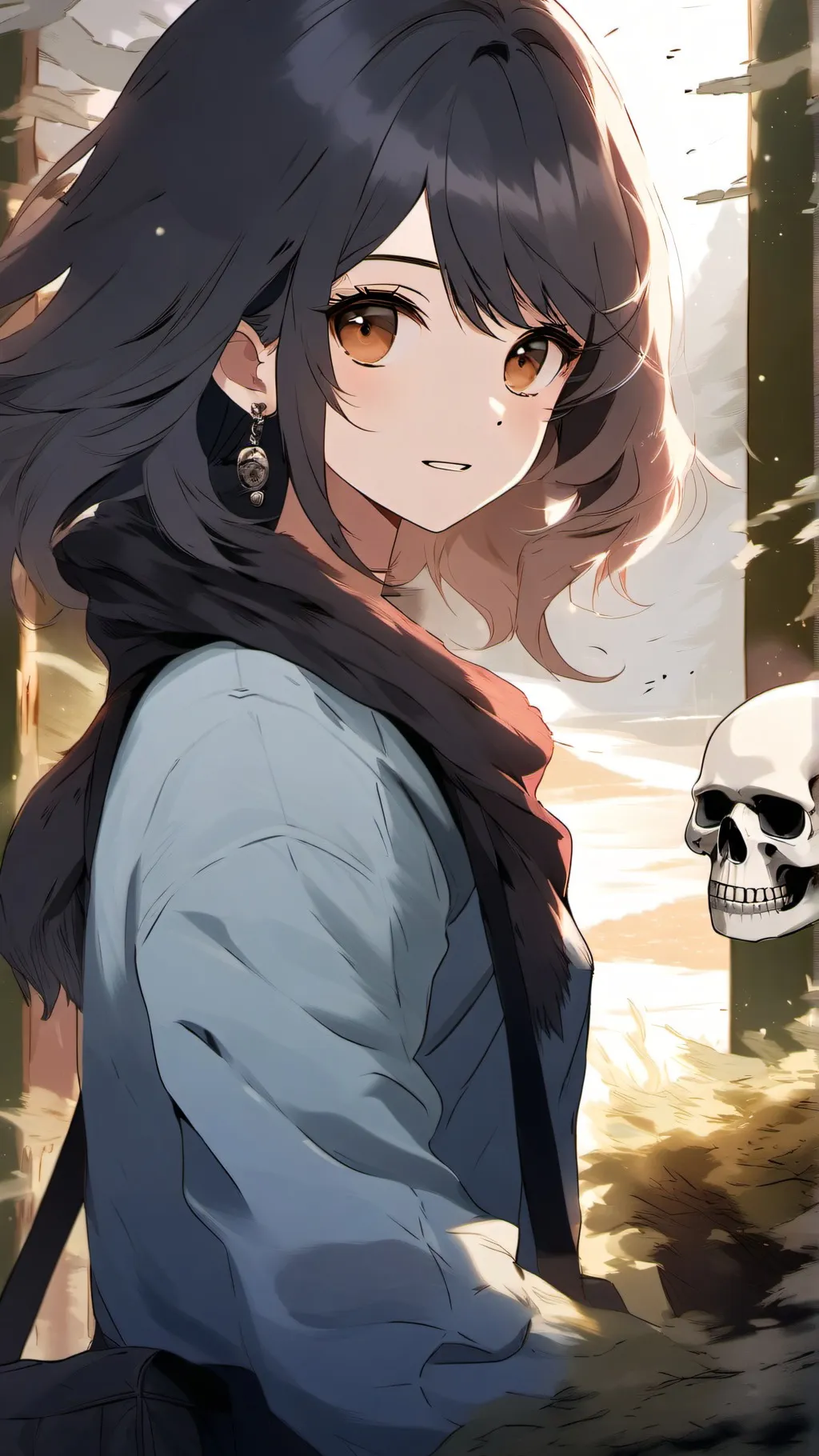 ai character: Undertale background