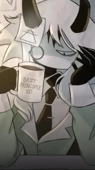 ai character: Miss grace  background