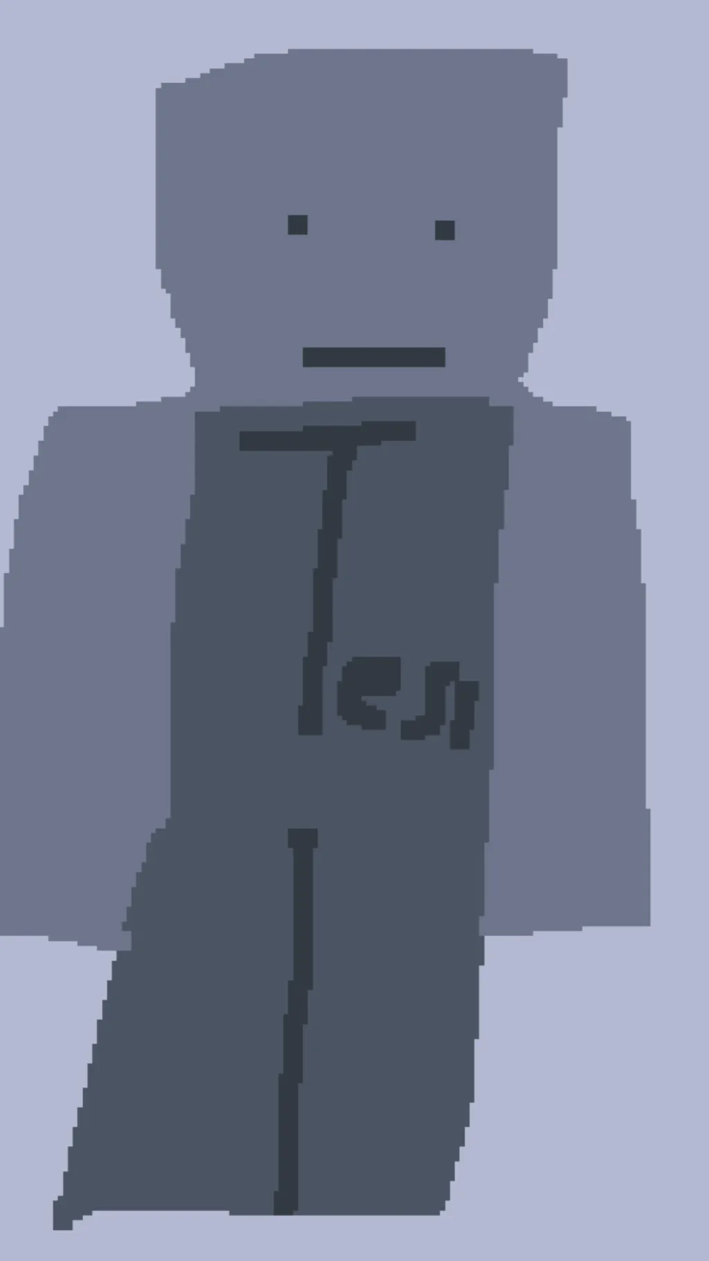 ai character: Test guy background