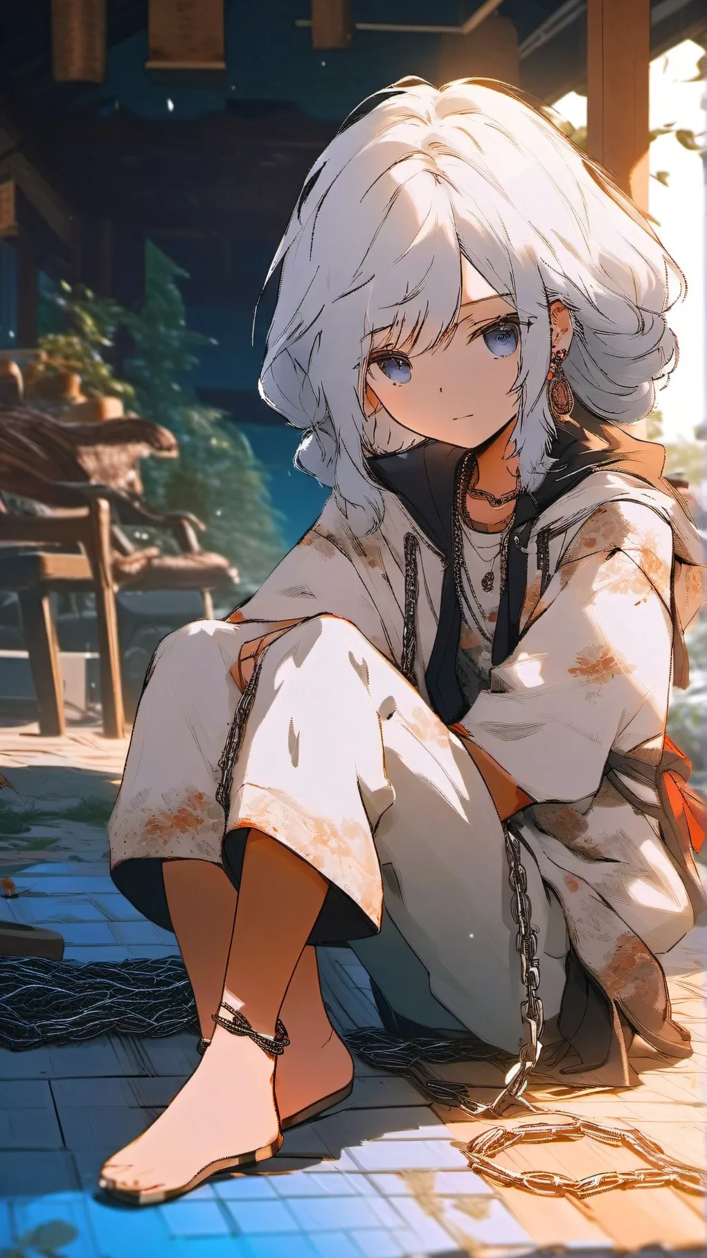 ai character: Slave background