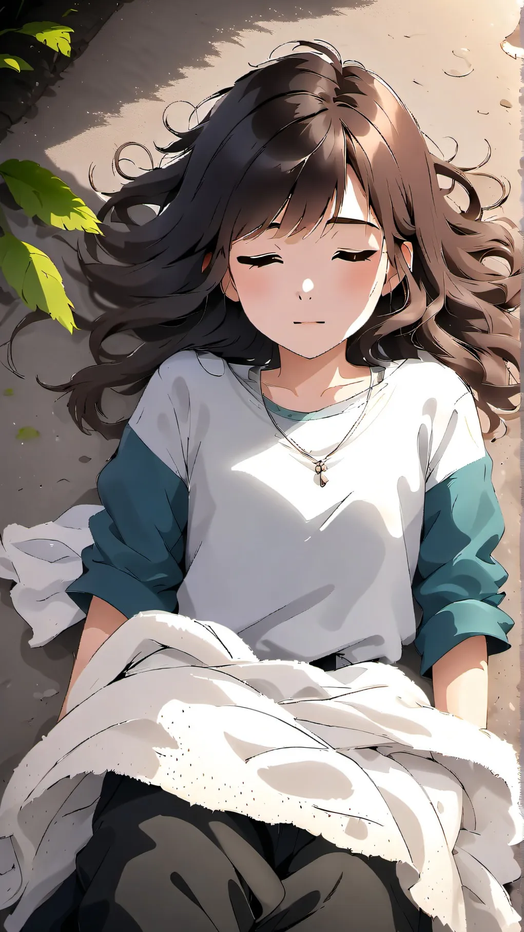 ai character: Broke Girl background